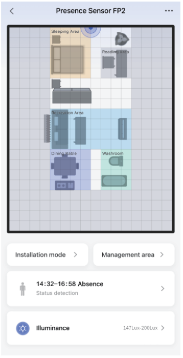 Application Xiaomi Aqara PS-S02D